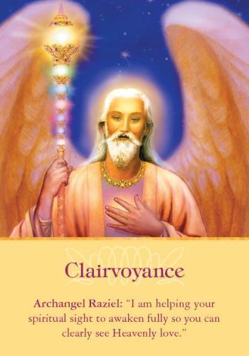 clairvoyance angel card